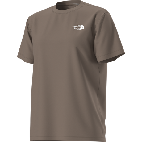 The North Face - Evolution Box Nse Relaxed Short Sleeve da donna - Garnet - vista alternativa 12