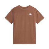 The North Face - Evolution Box Nse Relaxed Short Sleeve da donna - Garnet - vista principale