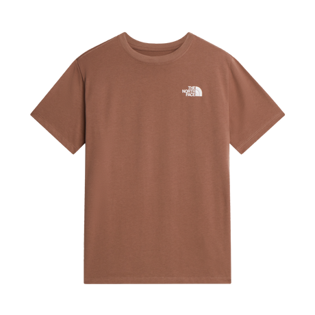 The North Face - Evolution Box Nse Relaxed Short Sleeve da donna - Garnet - vista principale