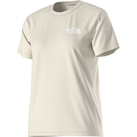 The North Face - Evolution Box Nse Relaxed Short Sleeve da donna - WHITE DUNE - vista alternativa 2
