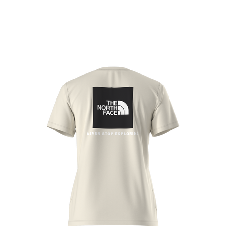 The North Face - Evolution Box Nse Relaxed Short Sleeve da donna - WHITE DUNE - vista principale
