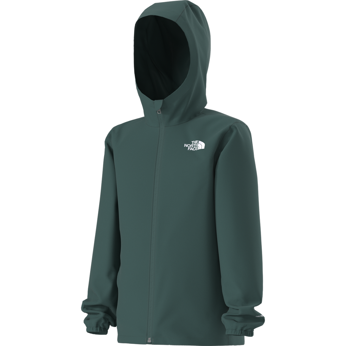 The North Face - Teen Zipline Rain Jacket - Pacific Teal - vista alternativa 2