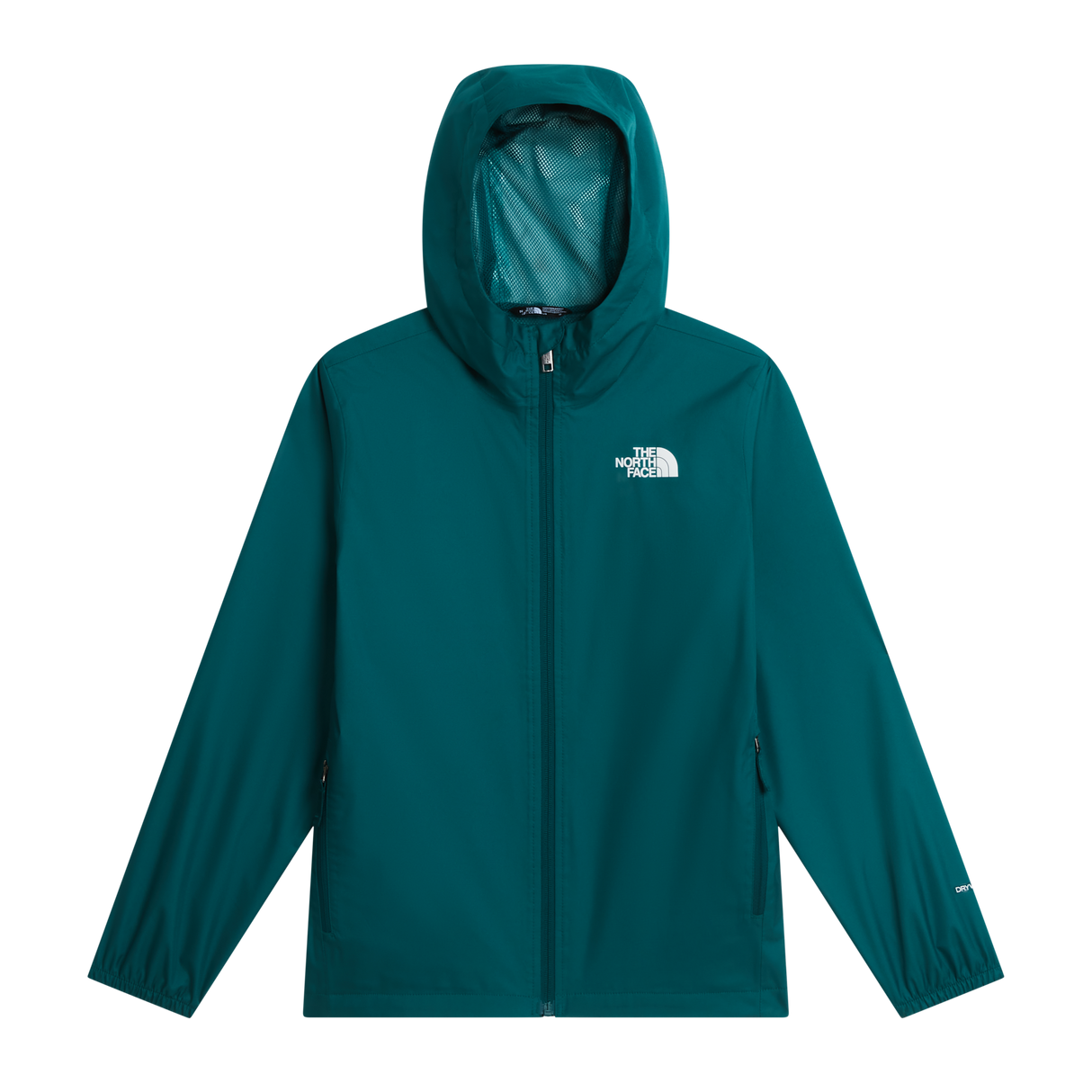 The North Face - Teen Zipline Rain Jacket - Pacific Teal - vista principale