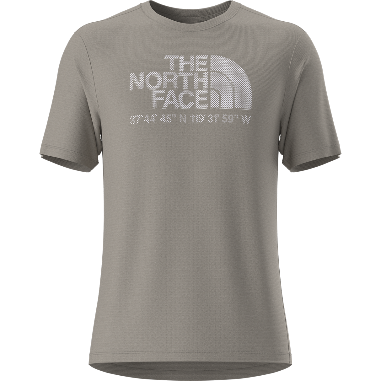 The North Face - 24/7 S/s Tee Logo Graphic Reg da uomo - Stone Slab - vista alternativa 10