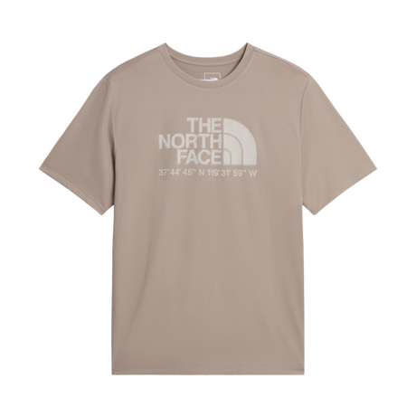 The North Face - 24/7 S/s Tee Logo Graphic Reg da uomo - Stone Slab - vista principale