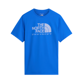 The North Face - 24/7 S/s Tee Logo Graphic Reg da uomo - Blue - vista principale