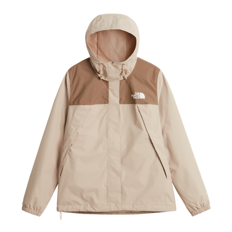The North Face - Antora Rain Jacket da donna - Timeless Taupe/Garnet - vista principale