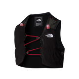 The North Face - Summit Run Vest 10 Summit Papaya/Bold Blue unisex - TNF BLACK/ASPHALT GREY - vista principale