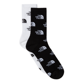 The North Face - Everyday Crew Sock Logo - 2p unisex - BLACK - vista principale