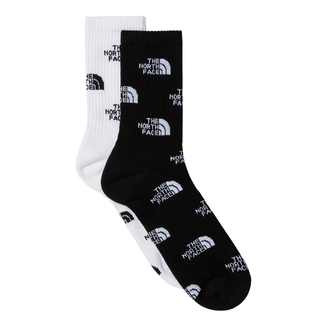 The North Face - Everyday Crew Sock Logo - 2p unisex - BLACK - vista principale