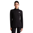 The North Face - Flex 1/4 Zip Tee Slim da donna - TNF BLACK - vista alternativa 10
