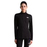 The North Face - Flex 1/4 Zip Tee Slim da donna - TNF BLACK - vista alternativa 10