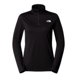 The North Face - Flex 1/4 Zip Tee Slim da donna - TNF BLACK - vista principale