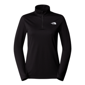The North Face - Flex 1/4 Zip Tee Slim da donna - BLACK - vista principale