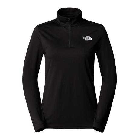 The North Face - Flex 1/4 Zip Tee Slim da donna - TNF BLACK - vista principale