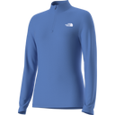 The North Face - Flex 1/4 Zip Tee Slim da donna - SHDPGRTRD/MLNRD - vista alternativa 2