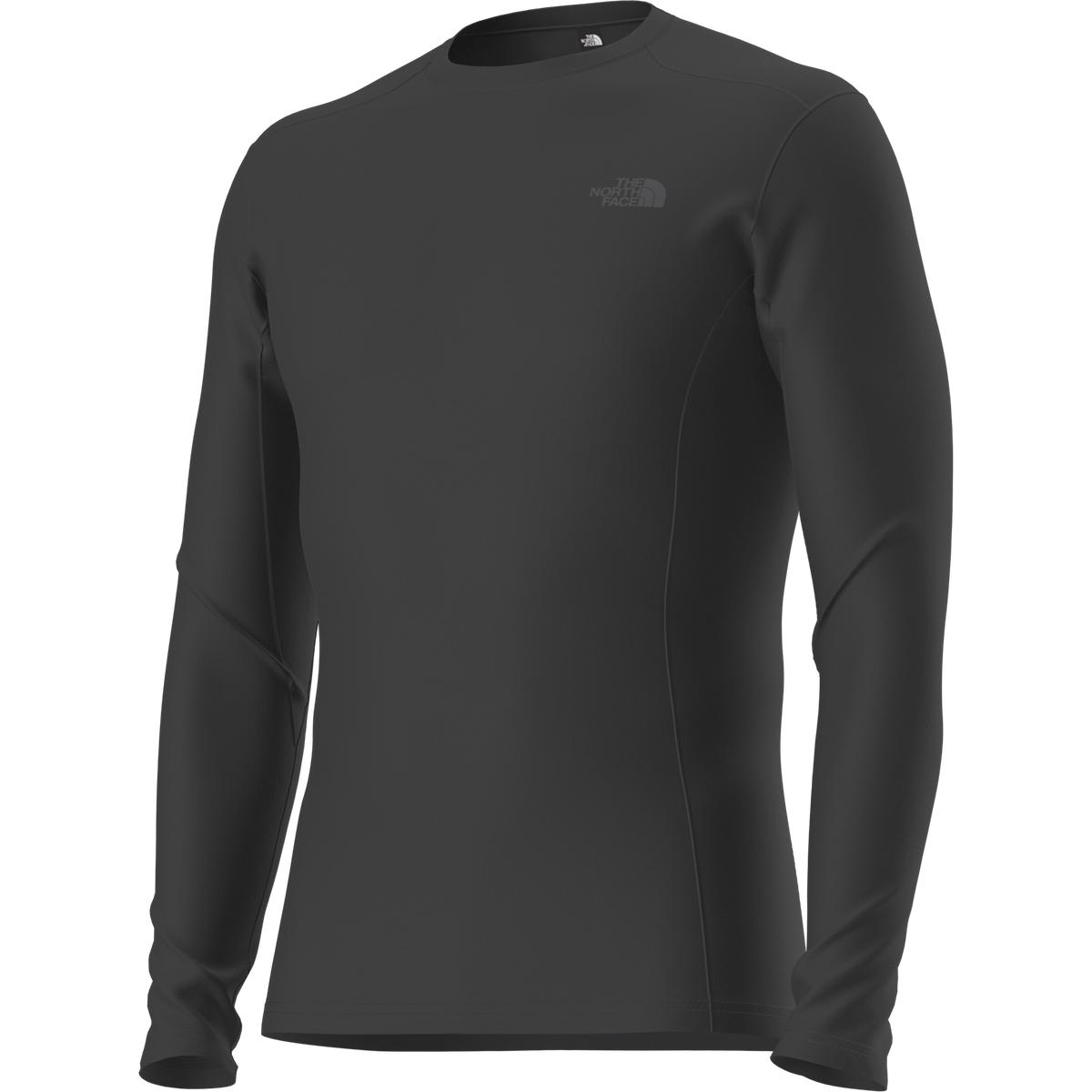 The North Face - Easy L/s Crew Neck da uomo - BLACK - vista alternativa 2