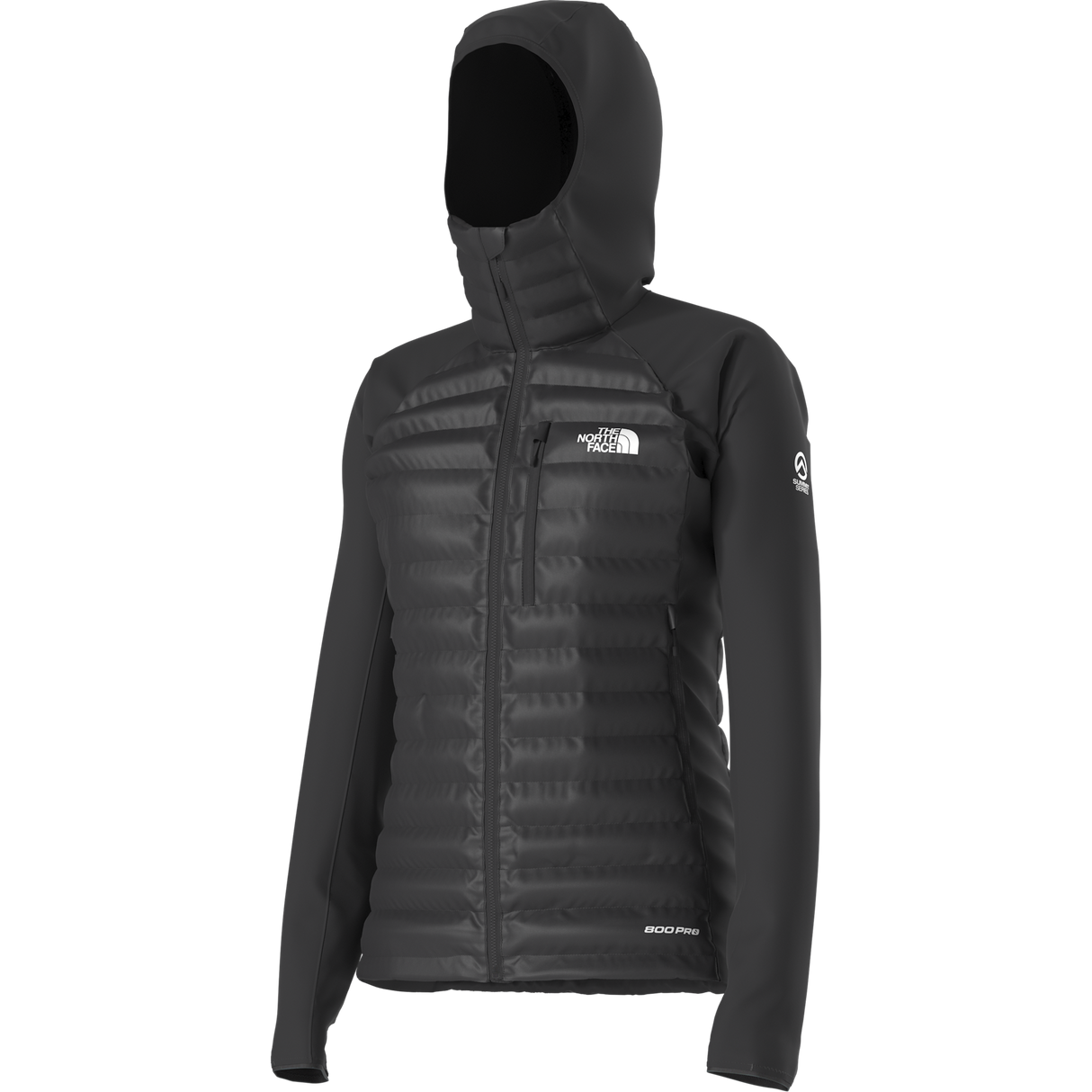 The North Face - Summit Breithorn Lt Hybrid Hoodie da donna - TNF BLACK - vista alternativa 2