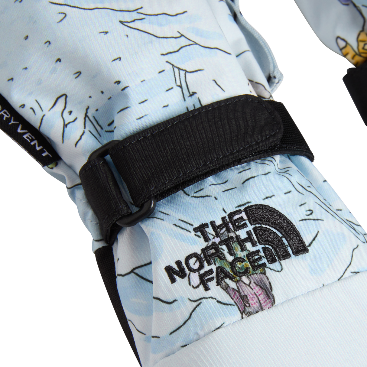 The North Face - Toddler Montana Mitt - GRFNGY/WSTRPRPL - vista alternativa 2