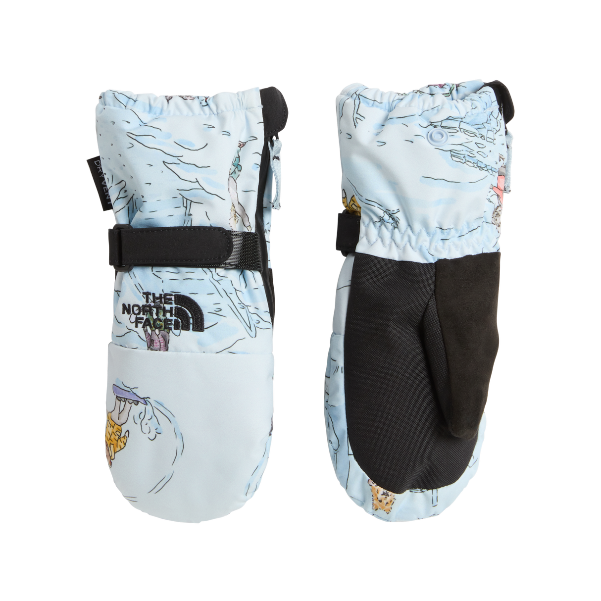 The North Face - Toddler Montana Mitt - GRFNGY/WSTRPRPL - vista principale