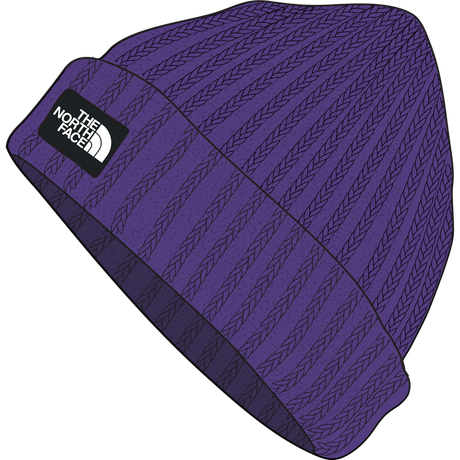 The North Face - Kids Salty Lined Beanie - PURPLE - vista alternativa 10