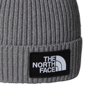 The North Face - Kids Tnf Logo Box Cuffed Beanie - TNF MEDIUM GREY HEATHER - vista alternativa 2