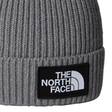 The North Face - Kids Tnf Logo Box Cuffed Beanie - TNF MEDIUM GREY HEATHER - vista alternativa 2