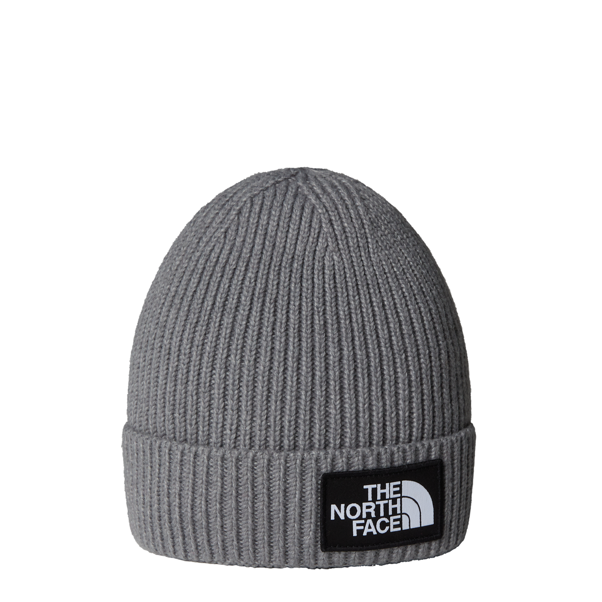 The North Face - Kids Tnf Logo Box Cuffed Beanie - TNF MEDIUM GREY HEATHER - vista principale