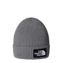 The North Face - Kids Tnf Logo Box Cuffed Beanie - GREY - vista principale