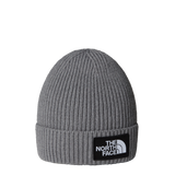 The North Face - Kids Tnf Logo Box Cuffed Beanie - TNF MEDIUM GREY HEATHER - vista principale