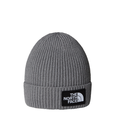 The North Face - Kids Tnf Logo Box Cuffed Beanie - TNF MEDIUM GREY HEATHER - vista principale