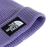 The North Face - Kids Tnf Logo Box Cuffed Beanie - URBNNVY/BRNZMST - vista alternativa 2
