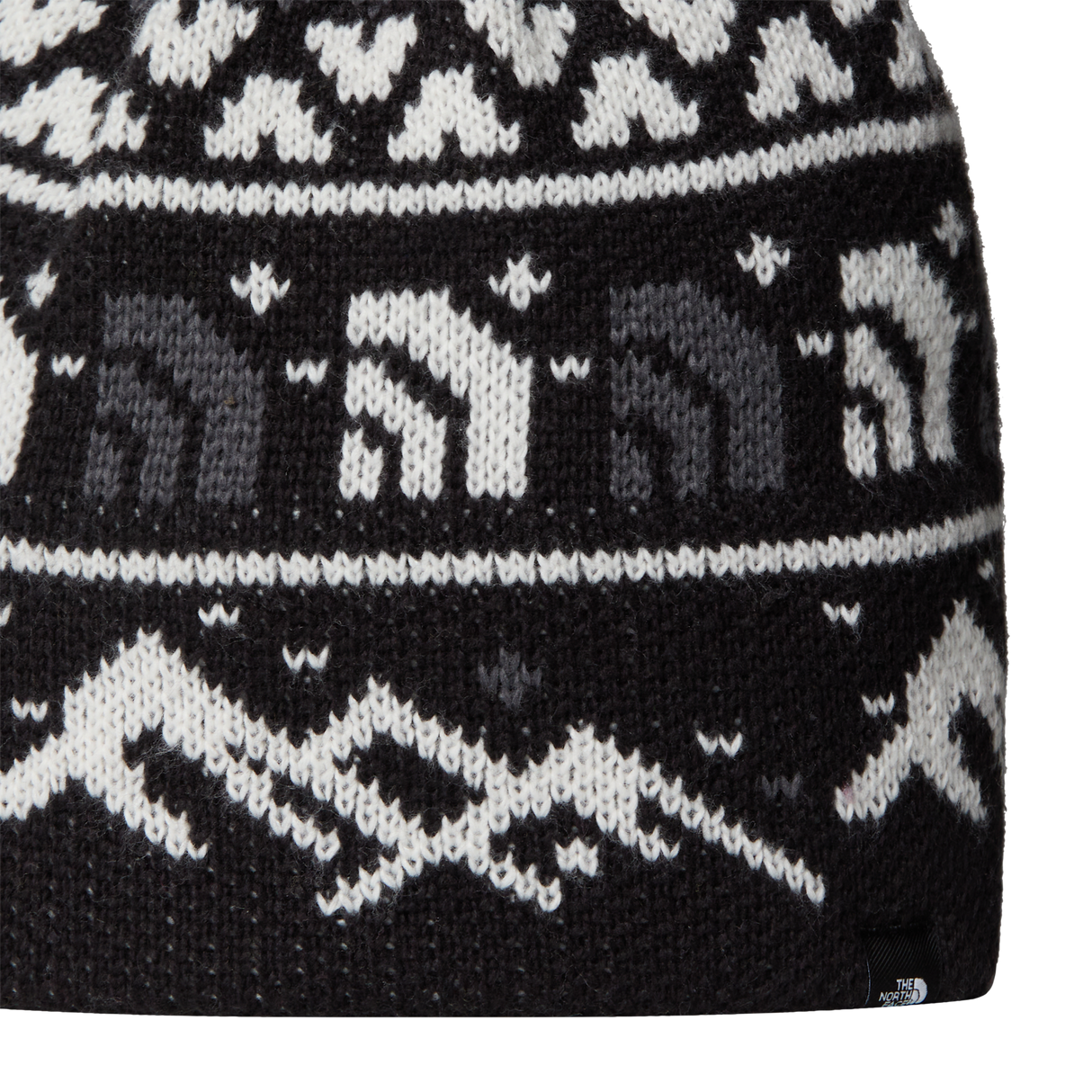 The North Face - Cabin Ski Tuke unisex - TNF Black Jacquard/POM - vista alternativa 2