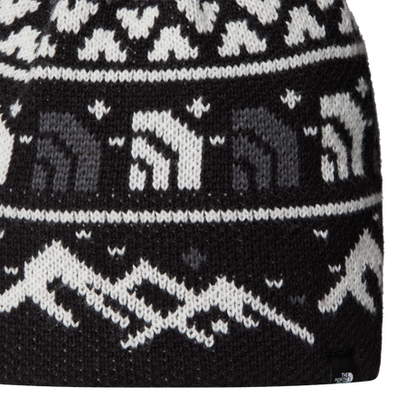 The North Face - Cabin Ski Tuke unisex - TNF Black Jacquard/POM - vista alternativa 2
