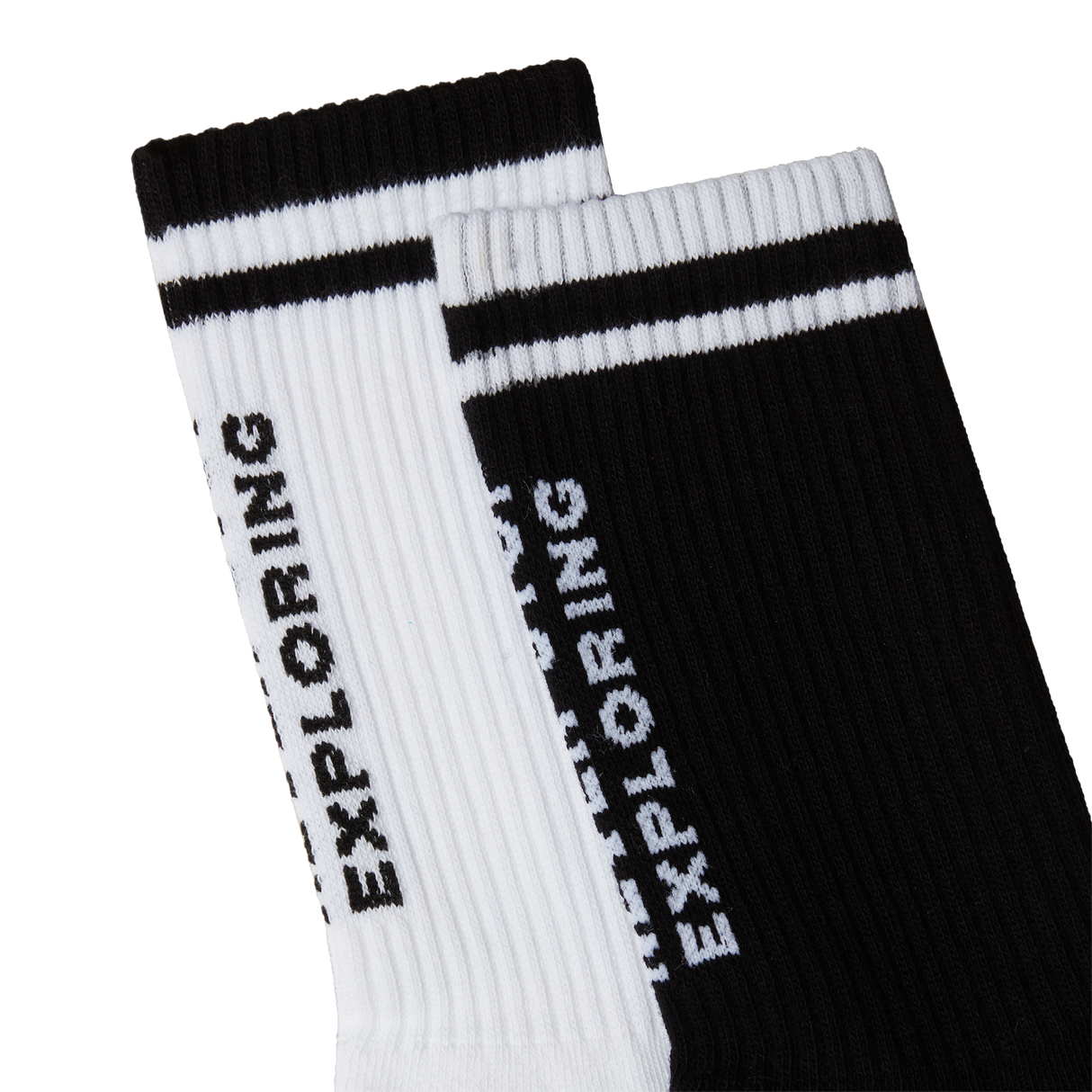 The North Face - Everyday Crew Sock Nse - 2p unisex - TNF BLACK/TNF WHITE - vista alternativa 2