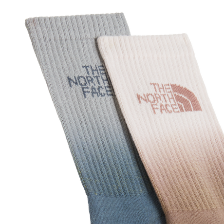 The North Face - Everyday Crew Sock Dip Dye - 2p unisex - Garnet/Cumulus Cloud/Ti - vista alternativa 2