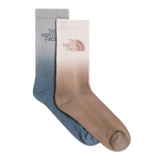 The North Face - Everyday Crew Sock Dip Dye - 2p unisex - Garnet/Cumulus Cloud/Ti - vista principale