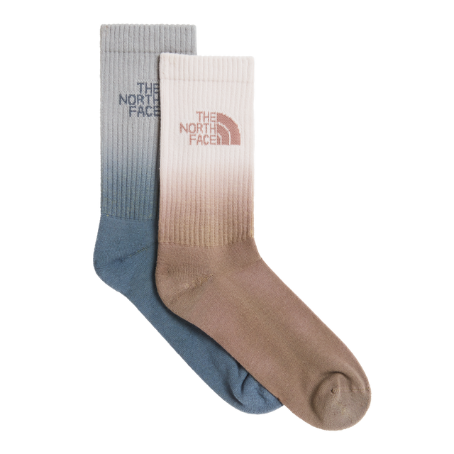 The North Face - Everyday Crew Sock Dip Dye - 2p unisex - Garnet/Cumulus Cloud/Ti - vista principale