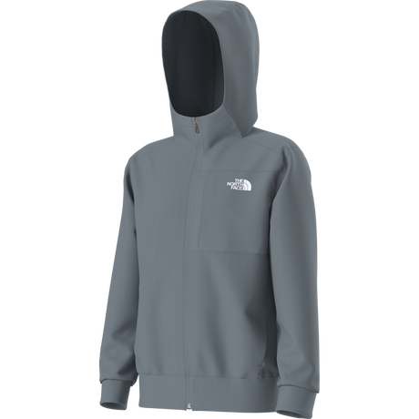 The North Face - Teen Tnf Performance Fleece F/z Hooded J - Grey - vista alternativa 2