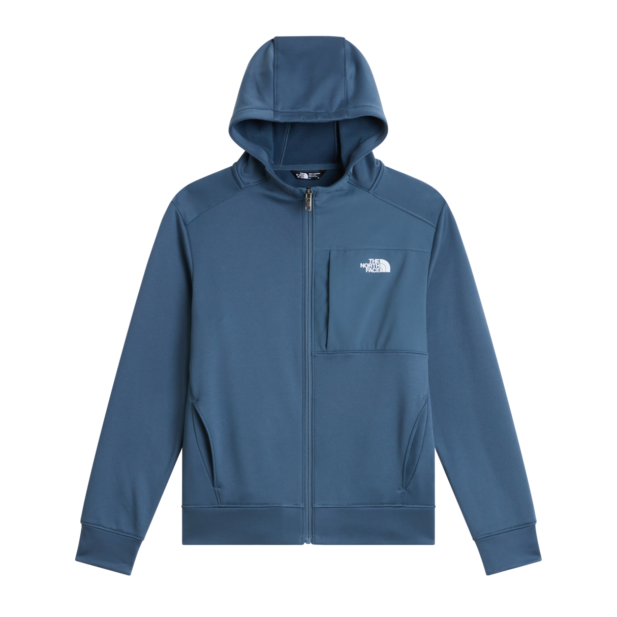 The North Face - Teen Tnf Performance Fleece F/z Hooded J - GRANITE GREY - vista principale