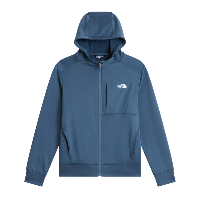 The North Face - Teen Tnf Performance Fleece F/z Hooded J - GRANITE GREY - vista principale
