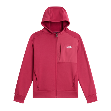 The North Face - Teen Tnf Performance Fleece F/z Hooded J - Red - vista principale