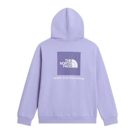 The North Face - Teen Evolution Box Nse Pullover Hoodie - Purple - vista alternativa 1