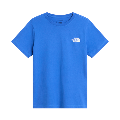 The North Face - Teen Evolution Box Nse Ss Tee - Blue - vista principale