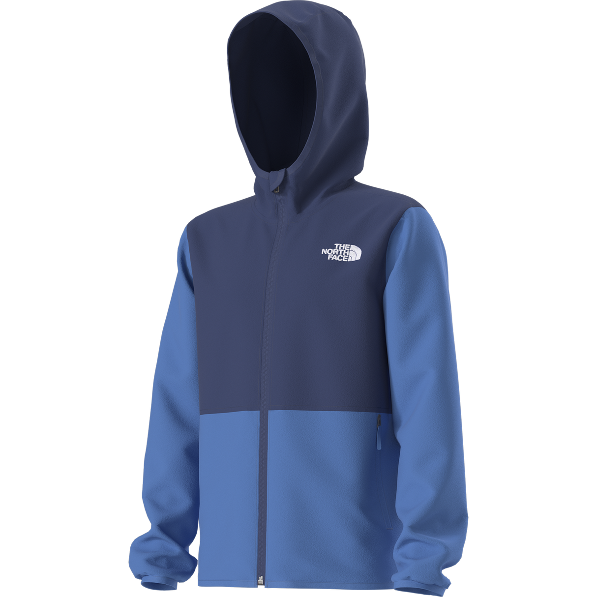 The North Face - Teen Glacier full-zip Hoodie - DMTB(MHTH)/MLTI - vista alternativa 2