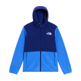 The North Face - Teen Glacier full-zip Hoodie - DMTB(MHTH)/MLTI - vista principale