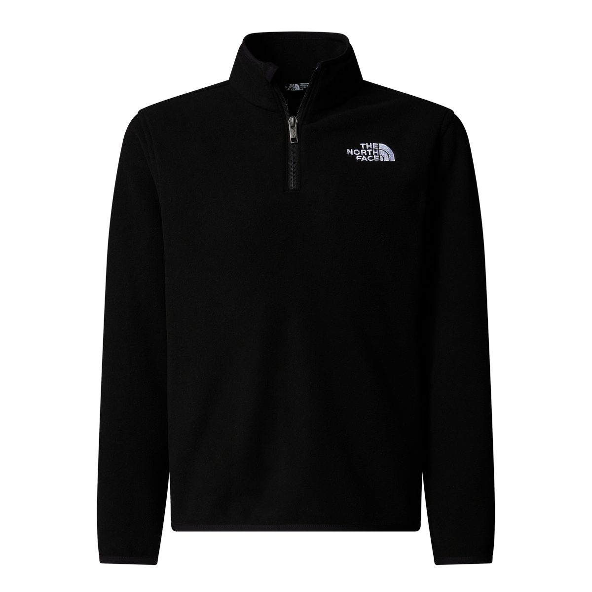 The North Face - Teen Glacier 1/4 Zip Pullover Glacier - BLACK - vista principale