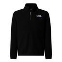 The North Face - Teen Glacier 1/4 Zip Pullover Glacier - BLACK - vista principale
