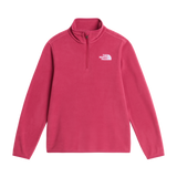 The North Face - Teen Glacier 1/4 Zip Pullover Glacier - Red - vista principale