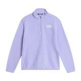 The North Face - Teen Glacier 1/4 Zip Pullover Glacier - Purple - vista principale